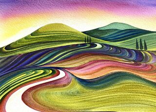 Swirling Landscape