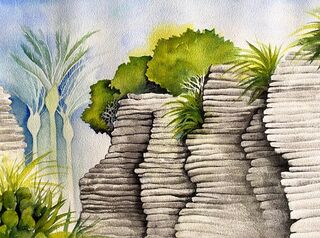Pancake Rocks