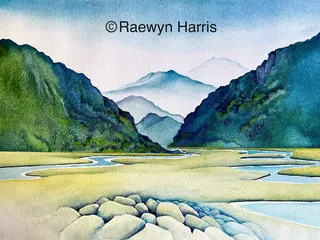 Towards the Mountains